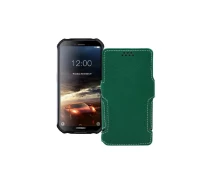 Купить - чехол для смартфона  Чехол-книга из экокожи для телефона Doogee S40 lite Темно-зеленый