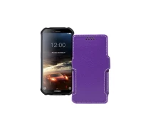 Купить - чехол для смартфона  Чехол-книга из экокожи для телефона Doogee S40 lite Фиолетовый