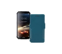 Купить - чехол для смартфона  Чехол-книга из экокожи для телефона Doogee S40 lite Тм. Бирюзовый