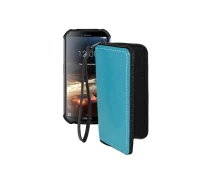 Купить - чехол для смартфона  Чехол-кошелек из экокожи для телефона Doogee S40 lite Голубой