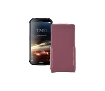 Купить - чехол для смартфона  Чехол-флип из экокожи для телефона Doogee S40 lite Бордовый