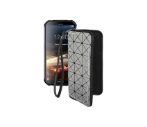 Купить - чехол для смартфона  Чехол-кошелек из экокожи для телефона Doogee S40 lite Серый ромб