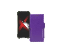 Купить - чехол для смартфона  Чехол-книга из экокожи для телефона Doogee S58 Pro Фиолетовый