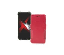 Купить - чехол для смартфона  Чехол-книга из экокожи для телефона Doogee S58 Pro Красный