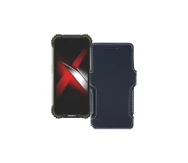 Купить - чехол для смартфона  Чехол-книга из экокожи для телефона Doogee S58 Pro Черный матовый