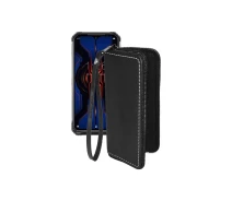 Купить - чехол для смартфона  Чехол-кошелек из экокожи для телефона Doogee S95 Pro Черный матовый