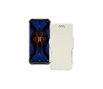 Купить - чехол для смартфона  Чехол-книга из экокожи для телефона Doogee S95 Белый