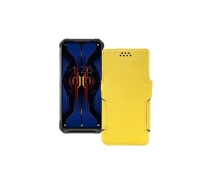 Купить - чехол для смартфона  Чехол-книга из экокожи для телефона Doogee S95 Желтый