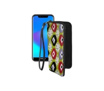 Купить - чехол для смартфона  Чехол-кошелек из экокожи для телефона Doogee X70 Камни-цветные