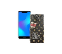 Купить - чехол для смартфона  Чехол-флип из экокожи для телефона Doogee X70 Луи-Витон-коричневый
