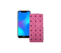 Купить - чехол для смартфона  Чехол-флип из экокожи для телефона Doogee X70 Розовый ромб