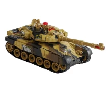 Купить - радиоуправляемую игрушку  Танк на радиоуправлении Tank, аккумулятор 4.8 V подсветка, звуковые эффекты, USB. Camouflage (156861)