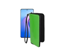 Купить - чехол для смартфона  Чехол-кошелек из экокожи для телефона OPPO Reno 8 Pro Зеленый