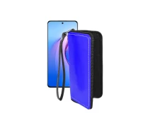 Купить - чехол для смартфона  Чехол-кошелек из экокожи для телефона OPPO Reno 8 Pro Синий