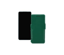 Купить - чехол для смартфона  Чехол-книга из экокожи для телефона OPPO A97 Темно-зеленый