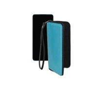 Купить - чехол для смартфона  Чехол-кошелек из экокожи для телефона OPPO A97 Голубой