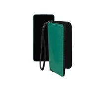 Купить - чехол для смартфона  Чехол-кошелек из экокожи для телефона OPPO A97 Тм. Бирюзовый