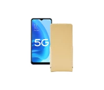 Купить - чехол для смартфона  Чехол-флип из экокожи для телефона OPPO A55s Бежевый