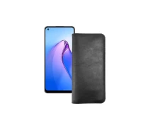 Купить - чехол для смартфона  Портмоне из экокожи для телефона OPPO Reno 8 Черный