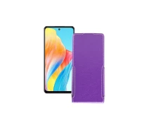 Купить - чехол для смартфона  Чехол-флип из экокожи для телефона OPPO A1 Фиолетовый