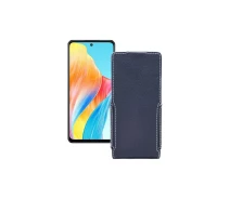 Купить - чехол для смартфона  Чехол-флип из экокожи для телефона OPPO A1 Черный глянец