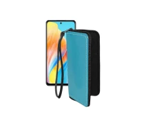 Купить - чехол для смартфона  Чехол-кошелек из экокожи для телефона OPPO A1 Голубой