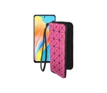 Купить - чехол для смартфона  Чехол-кошелек из экокожи для телефона OPPO A1 Розовый ромб