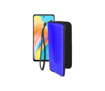 Купить - чехол для смартфона  Чехол-кошелек из экокожи для телефона OPPO A1 Синий