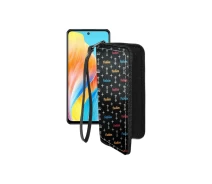 Купить - чехол для смартфона  Чехол-кошелек из экокожи для телефона OPPO A1 Фэшн черный
