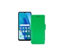 Купить - чехол для смартфона  Чехол-книга из экокожи для телефона OPPO A16k Зеленый