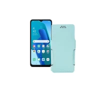 Купить - чехол для смартфона  Чехол-книга из экокожи для телефона OPPO A16k Небесный