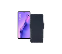 Купить - чехол для смартфона  Чехол-книга из экокожи для телефона OPPO A8 Черный матовый
