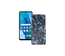 Купить - чехол для смартфона  Чехол-флип из экокожи для телефона OPPO A16k Хаки-синий