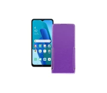 Купить - чехол для смартфона  Чехол-флип из экокожи для телефона OPPO A16k Фиолетовый