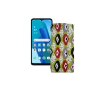 Купить - чехол для смартфона  Чехол-флип из экокожи для телефона OPPO A16k Камни-цветные