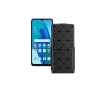 Купить - чехол для смартфона  Чехол-флип из экокожи для телефона OPPO A16k Черный ромб