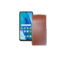 Купить - чехол для смартфона  Чехол-флип из экокожи для телефона OPPO A16k Коричневый