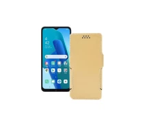 Купить - чехол для смартфона  Чехол-книга из экокожи для телефона OPPO A16k Бежевый