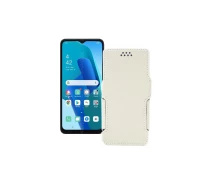 Купить - чехол для смартфона  Чехол-книга из экокожи для телефона OPPO A16k Белый