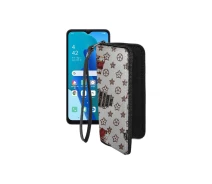 Купить - чехол для смартфона  Чехол-кошелек из экокожи для телефона OPPO A16k Луи-Витон-белый