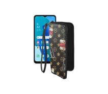 Купить - чехол для смартфона  Чехол-кошелек из экокожи для телефона OPPO A16k Луи-Витон-коричневый