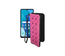 Купить - чехол для смартфона  Чехол-кошелек из экокожи для телефона OPPO A16k Розовый ромб