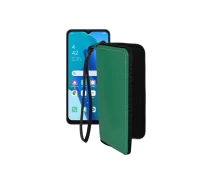 Купить - чехол для смартфона  Чехол-кошелек из экокожи для телефона OPPO A16k Темно-зеленый
