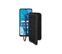 Купить - чехол для смартфона  Чехол-кошелек из экокожи для телефона OPPO A16k Черный ромб