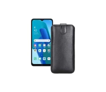 Купить - чехол для смартфона  Вытяжка из экокожи для телефона OPPO A16k Черный