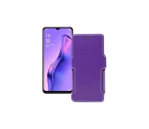Купить - чехол для смартфона  Чехол-книга из экокожи для телефона OPPO A8 Фиолетовый