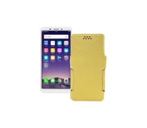 Купить - чехол для смартфона  Чехол-книга из экокожи для телефона OPPO A83 Золотой