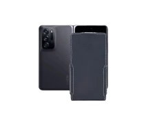 Купить - чехол для смартфона  Чехол-флип из экокожи для телефона OPPO Find N Черный матовый