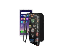 Купить - чехол для смартфона  Чехол-кошелек из экокожи для телефона OPPO A83 Битлз