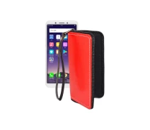 Купить - чехол для смартфона  Чехол-кошелек из экокожи для телефона OPPO A83 Красный